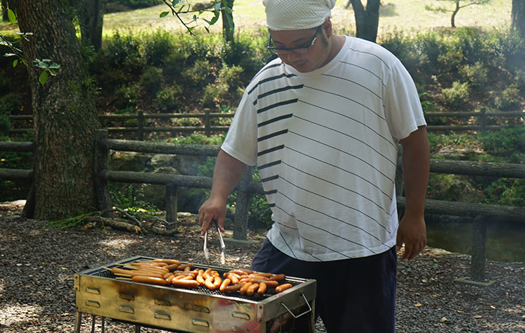 本気モードのBBQ