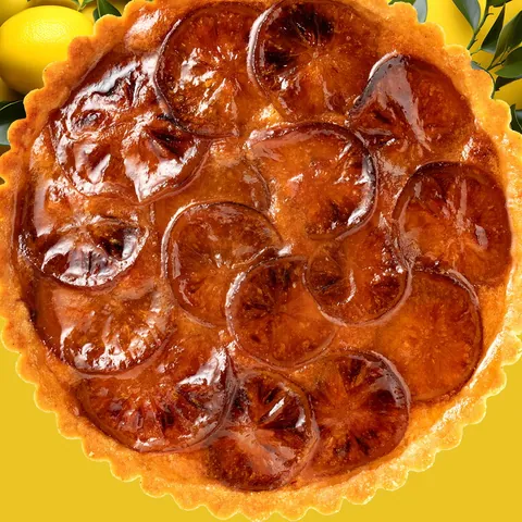 オレンジを並べたホテルタルト