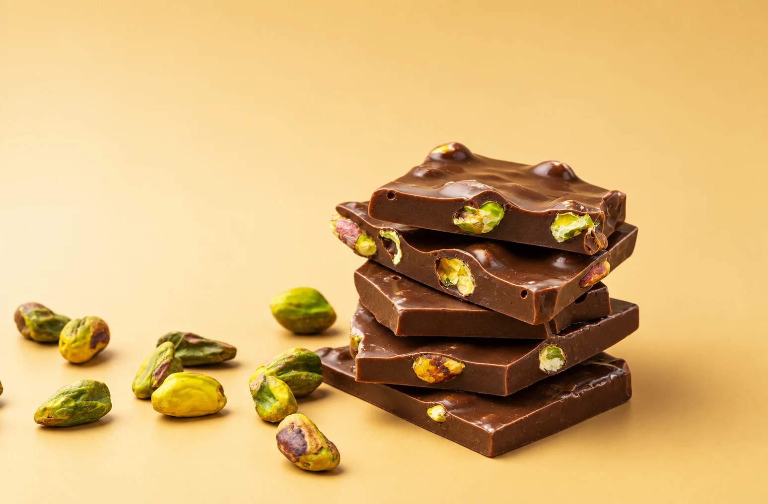 ごろごろピスタチオの割れチョコ