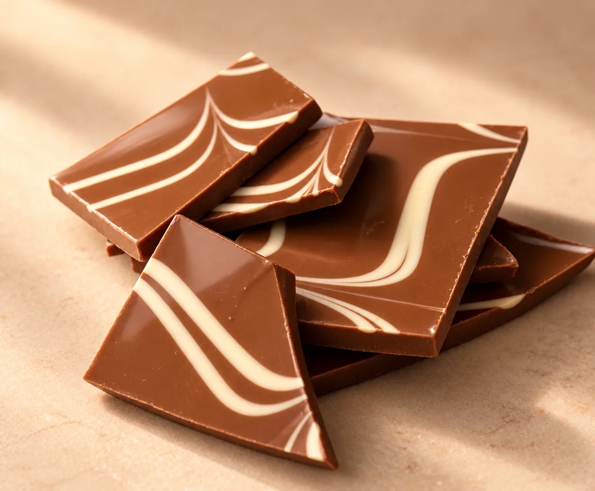 マーブルミルクの割れチョコ