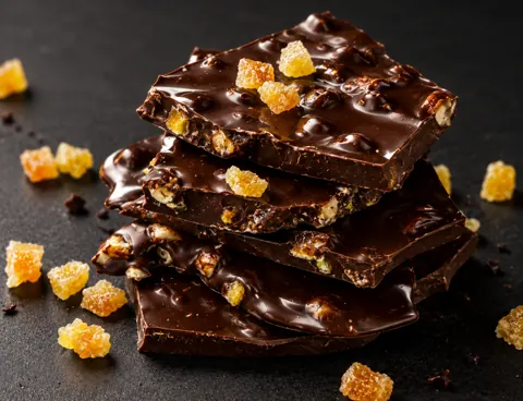 ショコラオレンジの割れチョコ