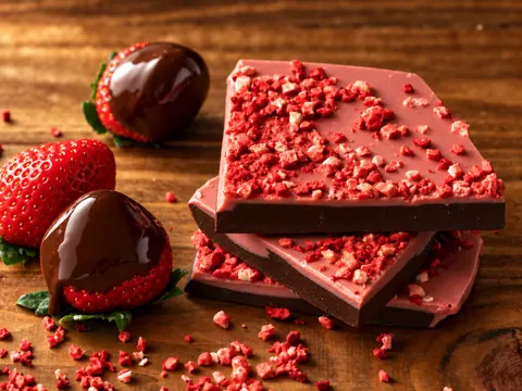 スイートべリーの割れチョコ