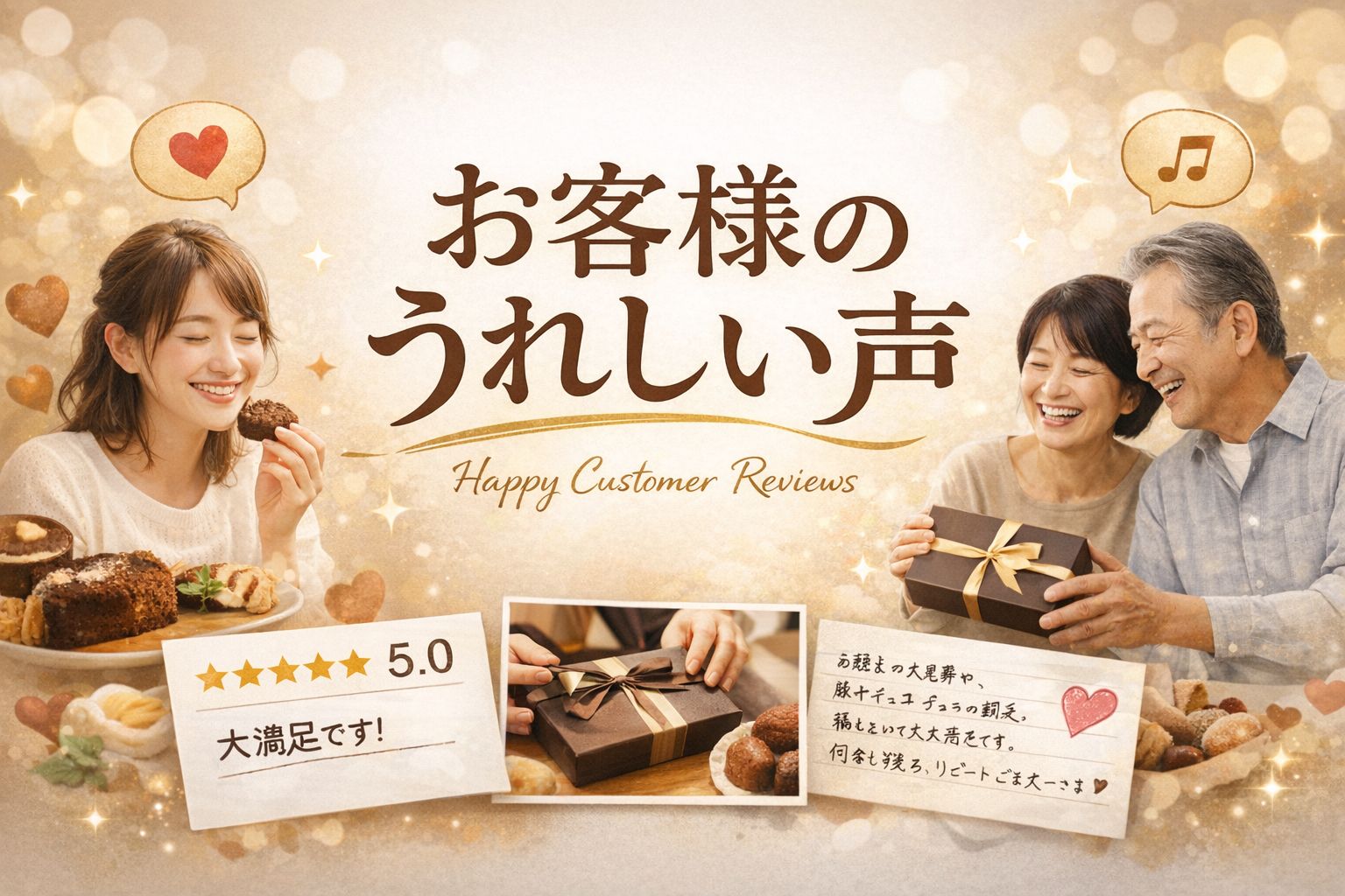 お客様の声・レビュー